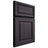 Shiloh Cabinetry Full Overlay Asherville Hickory Plain Cut Harbor Door