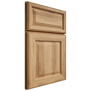 Shiloh Cabinetry Full Overlay Asherville Hickory Plain Cut Natural Door