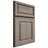 Shiloh Cabinetry Full Overlay Asherville Hickory Plain Cut Sterling Door