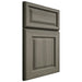 Shiloh Cabinetry Full Overlay Asherville Hickory Plain Cut Thyme Door