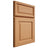Shiloh Cabinetry Full Overlay Asherville Maple Plain Cut Golden Door