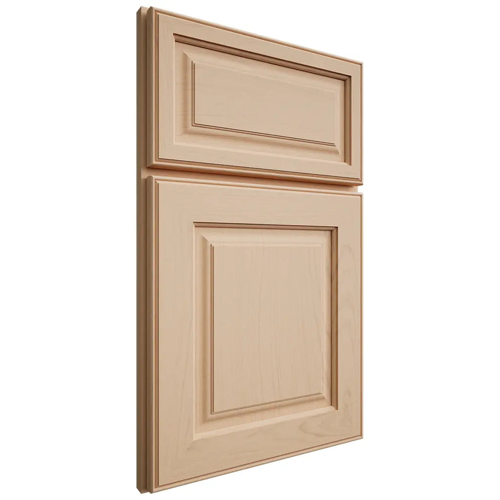 Shiloh Cabinetry Full Overlay Asherville Maple Plain Cut Natural Door