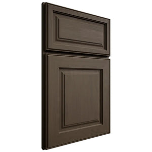 Shiloh Cabinetry Full Overlay Asherville Maple Plain Cut Perfect Brown Door