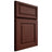 Shiloh Cabinetry Full Overlay Asherville Maple Plain Cut Sable Door
