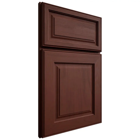 Shiloh Cabinetry Full Overlay Asherville Maple Plain Cut Sable Door