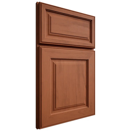 Shiloh Cabinetry Full Overlay Asherville Maple Plain Cut Spice Door