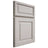 Shiloh Cabinetry Full Overlay Asherville Paintable Amazing Gray Door