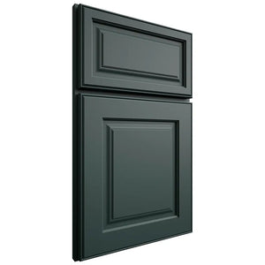 Shiloh Cabinetry Full Overlay Asherville Paintable Billiard Green Door