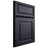 Shiloh Cabinetry Full Overlay Asherville Paintable Hale Navy Door