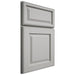 Shiloh Cabinetry Full Overlay Asherville Paintable Unusual Gray Door