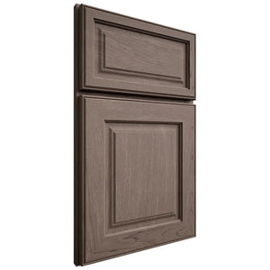 Shiloh Cabinetry Full Overlay Asherville Poplar Plain Cut River Rock Door