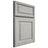 Shiloh Cabinetry Full Overlay Asherville Poplar Plain Cut Stratus Door