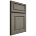 Shiloh Cabinetry Full Overlay Asherville Poplar Plain Cut Thyme Door