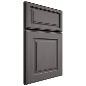 Shiloh Cabinetry Full Overlay Asherville Walnut Plain Cut Cadet Door