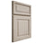 Shiloh Cabinetry Full Overlay Asherville Walnut Plain Cut Seagull Door