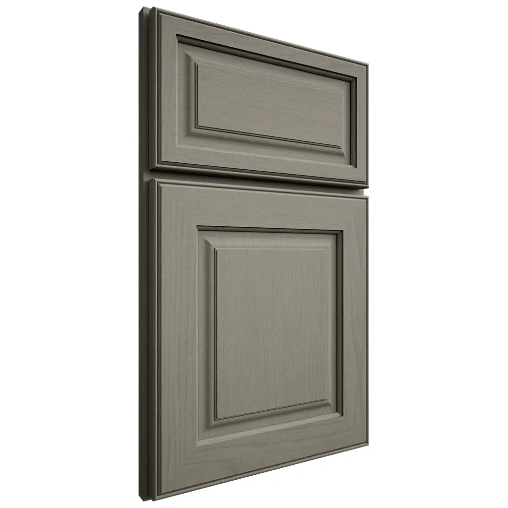 Shiloh Cabinetry Full Overlay Asherville Walnut Plain Cut Thyme Door