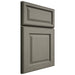 Shiloh Cabinetry Full Overlay Asherville Walnut Plain Cut Thyme Door