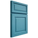 Shiloh Cabinetry Full Overlay Asherville White Oak Plain Cut Aqua Door