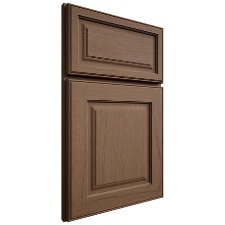 Shiloh Cabinetry Full Overlay Asherville White Oak Plain Cut Autumn Door