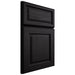 Shiloh Cabinetry Full Overlay Asherville White Oak Plain Cut Espresso Door