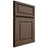 Shiloh Cabinetry Full Overlay Asherville White Oak Plain Cut Mineral Door
