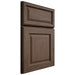 Shiloh Cabinetry Full Overlay Asherville White Oak Plain Cut Mineral Door