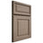 Shiloh Cabinetry Full Overlay Asherville White Oak Quarter Sawn Almond Door