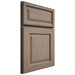 Shiloh Cabinetry Full Overlay Asherville White Oak Quarter Sawn Almond Door