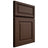 Shiloh Cabinetry Full Overlay Asherville White Oak Quarter Sawn Braun Door