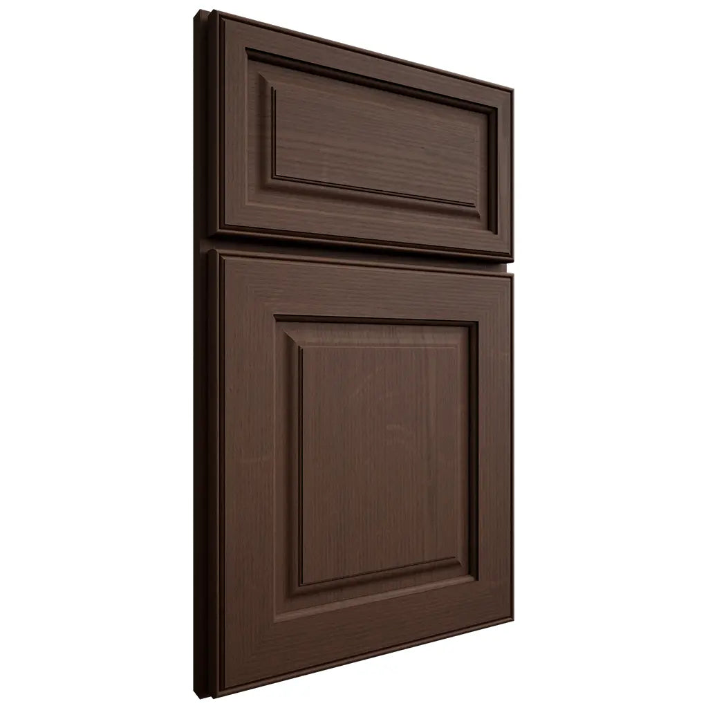 Shiloh Cabinetry Full Overlay Asherville White Oak Quarter Sawn Braun Door