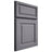 Shiloh Cabinetry Full Overlay Asherville White Oak Quarter Sawn Cadet Door