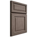 Shiloh Cabinetry Full Overlay Asherville White Oak Quarter Sawn Clay Door