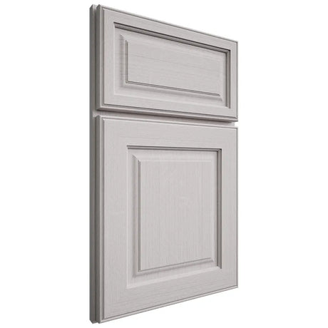 Shiloh Cabinetry Full Overlay Asherville White Oak Quarter Sawn Cotton Door