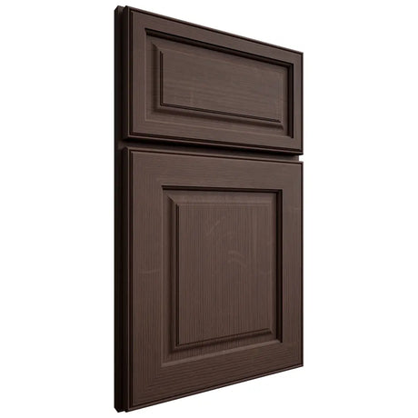 Shiloh Cabinetry Full Overlay Asherville White Oak Quarter Sawn Dusk Door