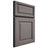 Shiloh Cabinetry Full Overlay Asherville White Oak Quarter Sawn Flagstone Door