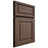 Shiloh Cabinetry Full Overlay Asherville White Oak Quarter Sawn Mineral Door