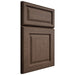 Shiloh Cabinetry Full Overlay Asherville White Oak Quarter Sawn Mineral Door