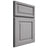 Shiloh Cabinetry Full Overlay Asherville White Oak Quarter Sawn Stratus Door