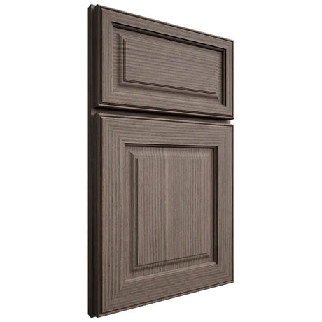 Shiloh Cabinetry Full Overlay Asherville White Oak Rift Cut Clay Door