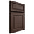 Shiloh Cabinetry Full Overlay Asherville White Oak Rift Cut Dusk Door