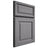 Shiloh Cabinetry Full Overlay Asherville White Oak Rift Cut Sterling Door