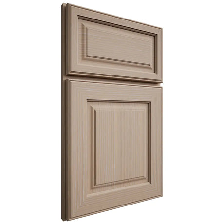 Shiloh Cabinetry Full Overlay Asherville White Oak Rift Cut Straw Door