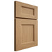 Shiloh Cabinetry Full Overlay Aspen Alder Plain Cut Natural Door