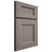 Shiloh Cabinetry Full Overlay Aspen Alder Plain Cut Stonehenge Door