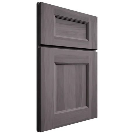 Shiloh Cabinetry Full Overlay Aspen Hickory Plain Cut Cadet Door