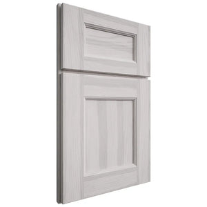 Shiloh Cabinetry Full Overlay Aspen Hickory Plain Cut Cotton Door