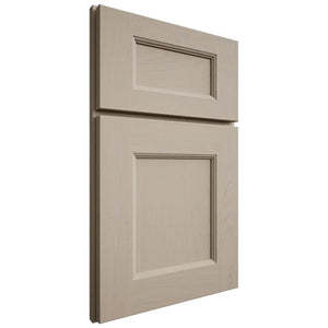 Shiloh Cabinetry Full Overlay Aspen Maple Plain Cut Pebble Door