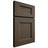 Shiloh Cabinetry Full Overlay Aspen Maple Plain Cut Perfect Brown Door