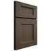 Shiloh Cabinetry Full Overlay Aspen Maple Plain Cut Perfect Brown Door