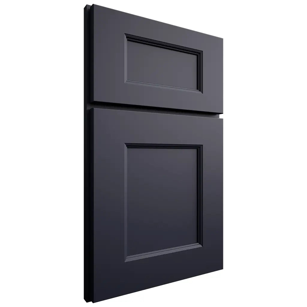 Shiloh Cabinetry Full Overlay Aspen Paintable Hale Navy Door